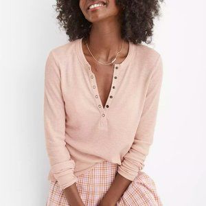 Aerie Waffle Long Sleeve Henley